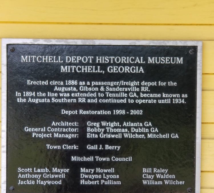 Mitchell Depot Historical Museum (Callahan,&nbspFL)